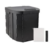Portable Camping Toilet with Lid, Folding Camping Toilet,Bucket Toilet Seat - Outdoor Potty Bucket for Adults Kids Long Travel Car Toilet
