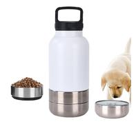 Portable Canine Drinking Bowl - 3 in 1 Pet Hydration Bottle Removable Bowl | Outdoor Accessory for Travel, Walks, Hiking, Camping, Adventures At Home
