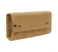 Portable Canvas Spice Organizer Keep Your Seasoning Bottles Secure While Enjoying The Outdoors (Kaki)