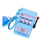 Portable Capybaras Fruit Spinner Keychain Playful Capybaras Fruit Game Keychain Ornament For Parties Gatherings Party Game Accessory