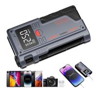 Portable Car , Car Jump Starter | LED Digital Display Car Bracket Portable Design,Precise Box with Air Compressor for Cars Full Screen Digital Display, Check The Status of Your Battery and Your