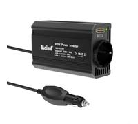 Portable Car Charger Inverter 500W Modified Sine Wave with UK Socket and Multi USB for Laptop Phone(black)