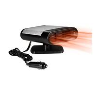 Portable Car Heater, 2 in 1 12V 150W Fast Cooler Function Defrosts Defogger with Cigarette Plug for Vehicles