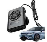 Portable Car Heater, Auto Windshield Demister 12V, Compact Windshield Defogger, Auto Heating and Cooling Fan for Winter Drivers Vehicles Sedans