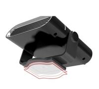 Portable Car Heater Defroster - ABS Construction, 24V, 260W, Adjustable Hot Cold Air, 1.5M Power Cord, Adhesive Mounting Design | Defrosting Device