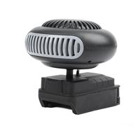Portable Car Heater Metal/Plastic Grey Quick Heating Defroster for Windscreen Tilt-Proof for Truck SUV Craft Heater without Battery (D)