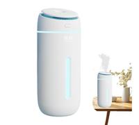 Portable Car Humidifier - Travel Humidifier, Small USB Humidifier with Colorful Light | Small Desktop Humidifier, Mini USB Air Purifier Humidifier, Humidifier