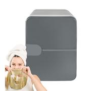 Portable Car Refrigerator - 6L Thermal and Cool Fridge, 12V DC 220V AC Travel Cooler Warmer | Dual-Use Fridge for Cars, Home, RVs, Trucks, Camping, Road Trip, Skincare, Beauty Products, Beverages