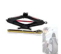 Portable Car Scissor Jack with Labor-Saving Ratchet Design, Cact Tire Changing Kit for Effortless Car Lifting and Tire Repair, tial Automotive Tool for Roadside Assi
