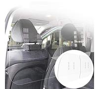 Portable Car Sneeze Guard Shield for Reception Desk Clear Protective Divider Partition Barrier with Anti Spray Design Portable Protection Divider for Counters