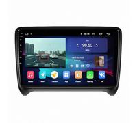 Portable Car Stereo Carplay Screen for Audi TT 2 8J 2006-2014 Wireless, Mirror Link, Live Navigation, Voice Assistant, Touchscreen, Bluetooth, Aux, Gps Navigation, Fm, 8 Core 8G+256G