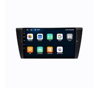 Portable Car Stereo Carplay Screen for BMW E90 3 Series E91 E92 E93 2006-2012 Hd Touch Screen Radio with Bluetooth, Transmission, Aux, Support Voice Control, Mirror Link, Gps, 4 Core 1G+32G