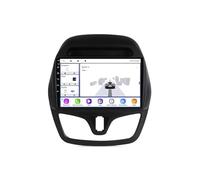 Portable Car Stereo Carplay Screen for Chevrolet Spark Beat 2015-2018 Wireless, Mirror Link, Live Navigation, Voice Assistant, Touchscreen, Bluetooth, Aux, Gps Navigation, Fm, 4 Core 1G+32G