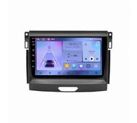 Portable Car Stereo Carplay Screen for Ford Everest Ranger 2015-2018 Wireless, Mirror Link, Live Navigation, Voice Assistant, Touchscreen, Bluetooth, Aux, Gps, 4 Core 1G+32G