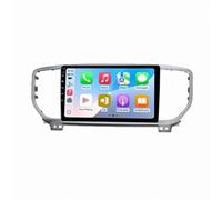 Portable Car Stereo Carplay Screen for Jeep Wrangler JL 2018-2021 Gladiator 2020-2021 Touchscreen Portable Apple Carplay Screen Gps Navigation/Voice Control/Mirror, 4 Core 4G+64G