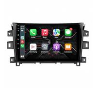 Portable Car Stereo Carplay Screen for Nissan NAVARA Frontier NP300 2015-2017 Car Stereo Fhd Touch Portable Navigation Music Video Player Bluetooth Wifi, Voice, 8 Core 6G+128G