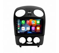 Portable Car Stereo Carplay Screen for Volkswagen Beetle A4 2002-2011 Wireless, Mirror Link, Live Navigation, Voice Assistant, Touchscreen, Bluetooth, Aux, 4 Core 1G+32G