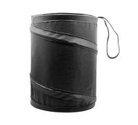 Portable Car Trash Can, Waterproof Mini Pop-up Waste Bin, Compact Automotive Garbage Holder, Travel Accessories for Cars (7.9"x7.9"x9.8")