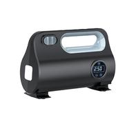 Portable Car Tyre Inflator - 12V Digital Air Compressor with 3m Cord, Fast Inflation Tire Pump for Car, Bike, Motorcycle, Balls, Emergency Lighting & Auto Shut-Off