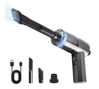 Portable Car Vacuum Handheld Cordless,Rechargeable Dual Use Wet and Dry Cleaning Tool for Kitchen Beauty