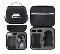 Portable Carrying Bag for DJI Mini 5 Pro, Large Capacity Storage Bag RC N3 Remote Control Handbag with Shoulder Strap, Travel Waterproof Protective Case for DJI Mini 5 Pro Accessories (Black)
