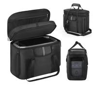 Portable Carrying Case Compatible with ECOFLOW Delta 3 Plus/Delta 3 /Classic, Protective Storage Bag for Power Station and Accessories, with Multiple Quick Connect and Heat Dissipation Windows