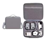 Portable Carrying Case for DJI Lito1/X1 Fly More Combo, Case BagWater-Resistant PU Bag for RC2 & RC-N3 Remote Drop-Proof Shoulder Bag (Gray)