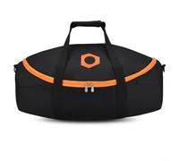 Portable Carrying Case for JBL for Boombox4 Wireless Speaker, Black Polyester Dust-Proof Wear-Resistant Travel Bag with Shoulder Strap, 520x245x275mm
