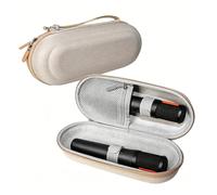 Portable Carrying Case for JBL PartyBox Encore 2, Hard Shell Travel Dual Microphone Storage Bag, Shockproof Splashproof Design Protective Case and Handle (Gray)