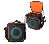 Portable Carrying Case for JBL Partybox Encore 2, Travel Storage Tote Bag Speaker Protective Cover with Extra Pockets & Adjustable Shoulder Strap for Partybox Encore2 Accessories (Black)