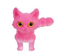 Portable Cartoon Kitten Bookcase Tail Design Kitten Model Printed Bookshelf Kids Table Shelf