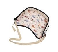 Portable Cartoon Toddler CarTray, Multi-Functional Folding CarStorage Tray for Home Journey (Animal)