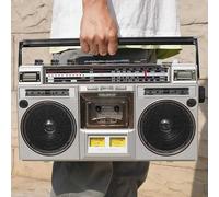 Portable Cassette Boombox CD Tape Player with AM/FM Radio - Retro Classic 80s Style, Supports SD/USB Input, Ideal for Family Gatherings and Travel