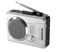 Portable Cassette Player Recorder, Vintage AM FM Radio, Handheld Compact Cassette Player Stereo with Built-in Speaker & Microphone