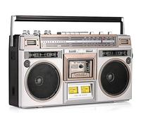 Portable Cassette Player with AM/FM Radio, Built-in Speakers, USB/SD Recording, Aux Input for Easy Tape to Digital Conversion