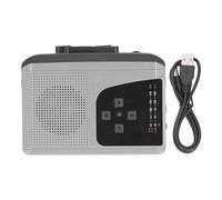 Portable Cassette Recorder Player,Compact Vintage AM FM Tape Player with Big Speaker,3.5mm Earphone Jack, Support Microphone Recording,Powered By USB or AA Battery