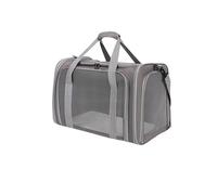 Portable Cat Dog Messenger Bag Pet Travel Spacious Breathable Lightweight Collapsible Easy to Clean Luggage Strap Design for Car Aviation Products