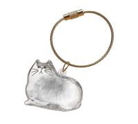 Portable Cat Hair Box - Clear Storage Container, Compact Grooming Supplies Organizer, Small Durable Trash Can, Easy Carry Design, Year Hair Management