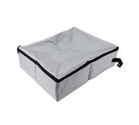 Portable Cat Litter Box, Travel Cat Litter Box, Leakproof Foldable Litter Box with Zipper Closure, Lightweight Collapsible Cat Bowl for Outdoor Trips and Hotel Stays (L)