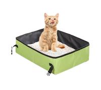 Portable Cat Litter | Foldable and Compact Cat Litter, Compact Leak Proof Toilet for Travel, Hotel Stays, Car Walks, Camping Easy to Carry