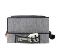 Portable Cat Litter Tray for , Kitten Toilet for Travelling on the Plane Car - Foldable Travel Toilet with Zip for Camping Car Hotel Aeroplane Outdoor House Train