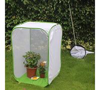 Portable Caterpillar Habitat, Breeding Cage, Habitat, for Backyard Cage Incubator Cultivate Insect(40 * 40 * 60cm)