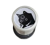 Portable Cats Stamp Texture Stationerys for School Supplies Journal Decoration Quick Press Mechanism Desk Accessory
