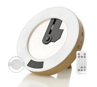 Portable Cd Player, 5.2 Bluetooth Desktop Cd Players Music Frame With Remote Control, Supported Formats Cd/cdr/cd-rw/mp3/wma, Lcd Screen Display, For Home/corridor/office/wall Decor gray