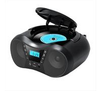Portable CD Player Bluetooth AM/FM Radio Stereo Player, Compatible for CD/CD-R/RW Home(EU)