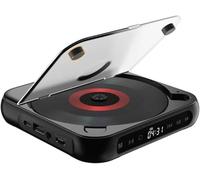 Portable CD Player, Bluetooth CD Player, Portable Music Player, 3.5mm Audio Cable Wired Headphone, Rechargeable, For Travel Car Home