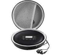Portable CD Player Case Compatible with Deluxe/for ARAFUNA/for GPX/for Soulcke/for MONODEAL Personal Disc Player, Travel Carrying Stoarge Holder for Earphone & Cable (Box Only)