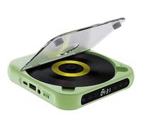 Portable CD Player for Car with Bluetooth 5.3, Rechargeable Mini CD Player with HiFi Speakers, USB/AUX Support, Compact Lightweight Personal for Home Travel Office