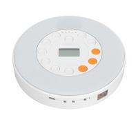 Portable CD Player, Rechargeable CD Music Player with Anti Skip Function, Built in Speakers, 5H Playing Time, Supports CD CD-RW MP3 WMA, for Home Car Travel