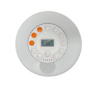 Portable CD Player with Bluetooth and Speaker, Anti Skip CD Playing for Car, Support CD-R, MP3, USB, Rechargeable CD Player with 3.5mm Input